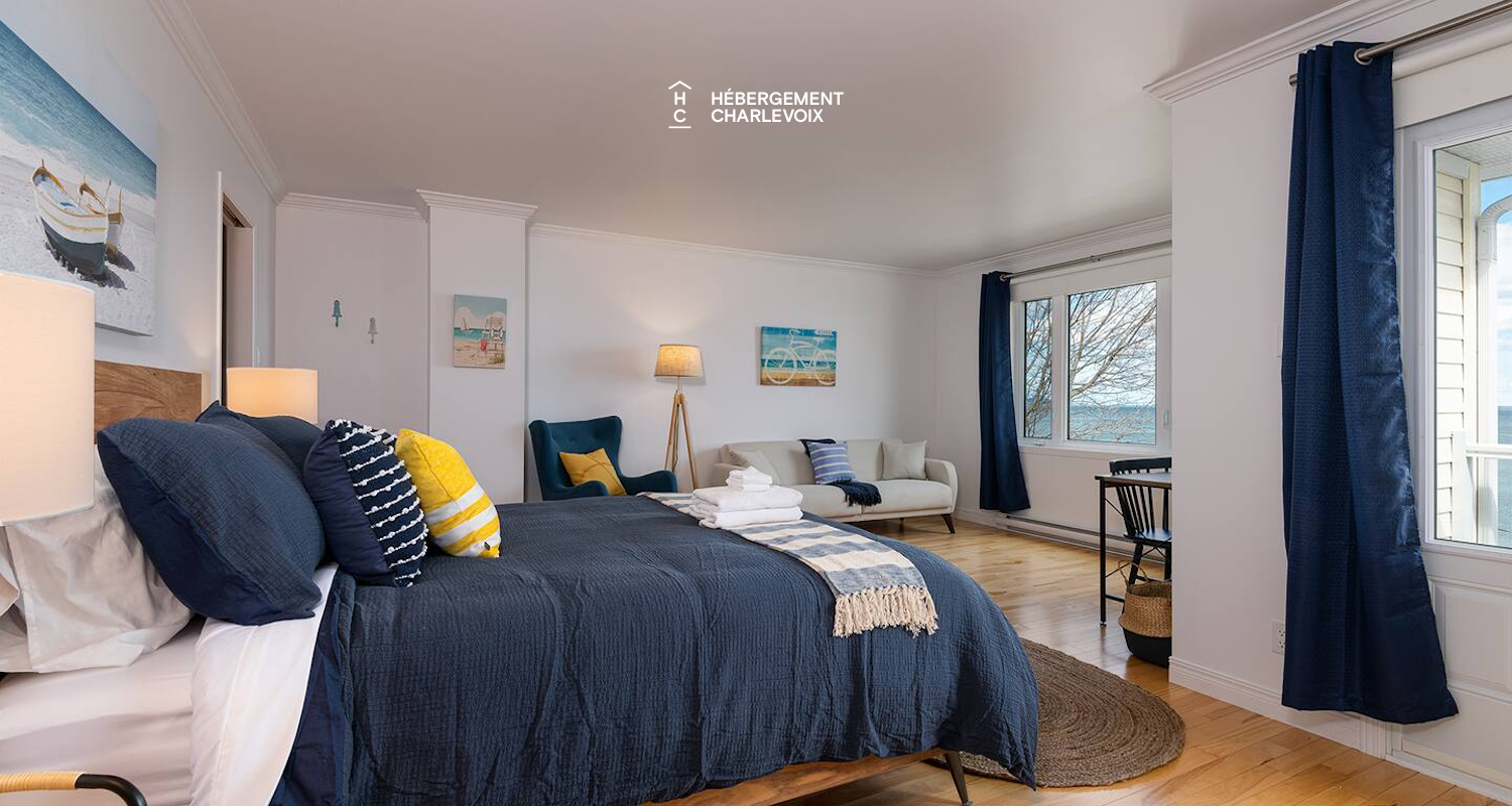 BRI-314 - Vue à couper le souffle sur le fleuve St-Laurent !